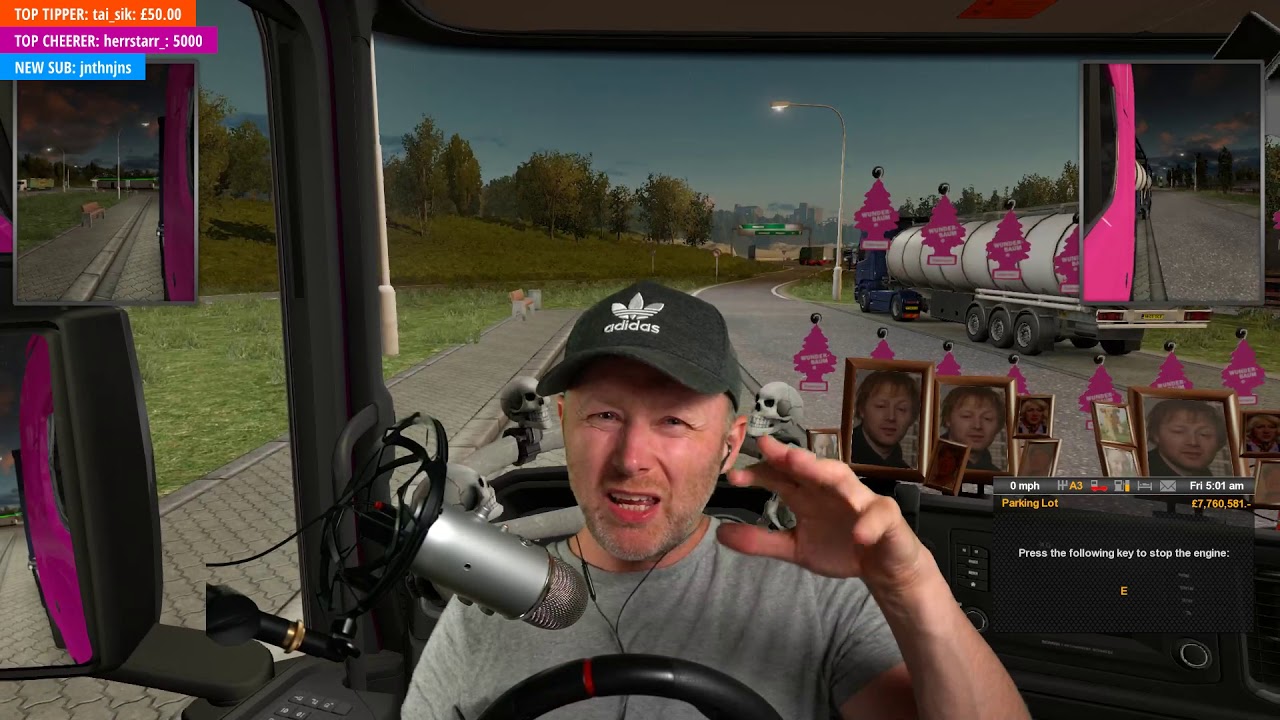 Euro Truck Simulator (La Rochelle to Aberdeen)