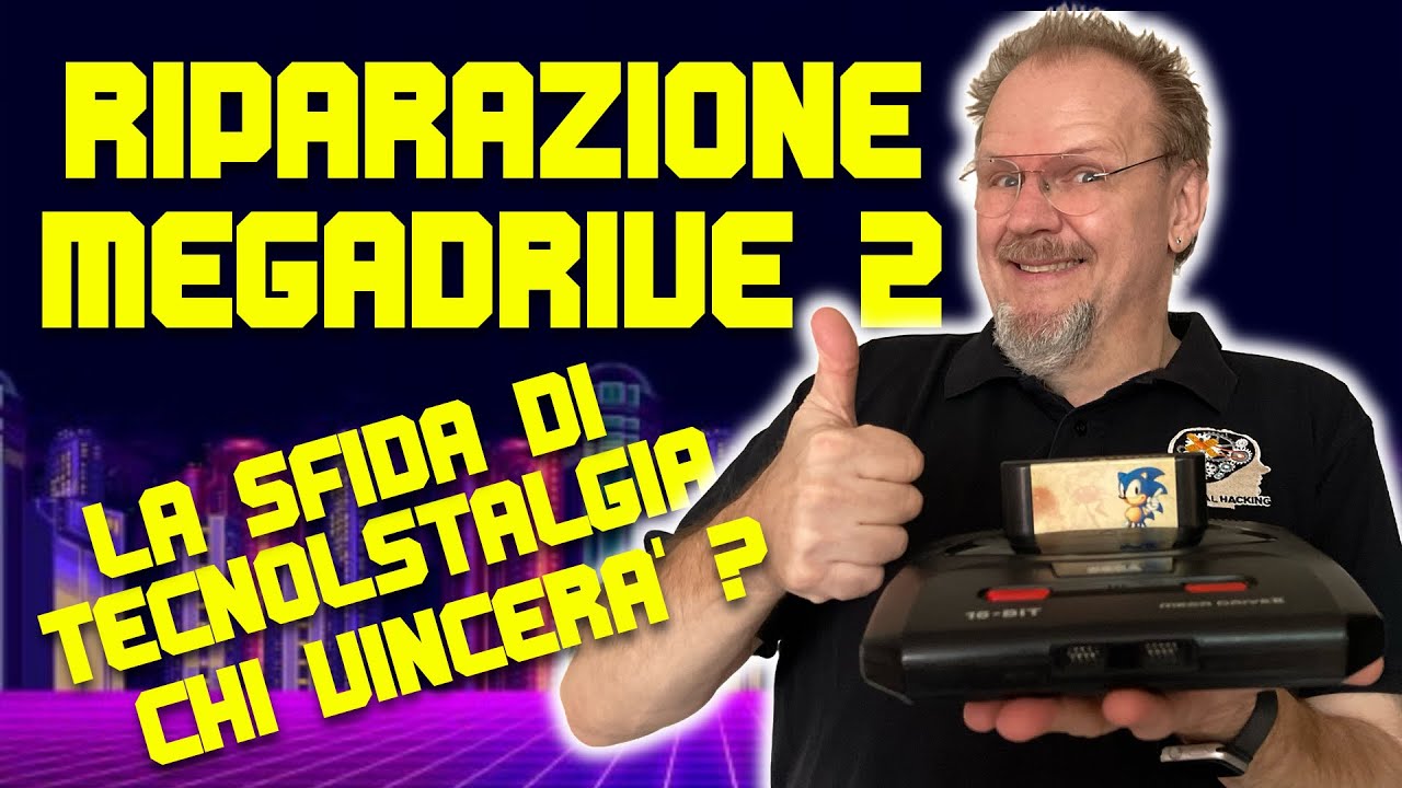 SH174 - Riparazione SEGA MEGA DRIVE 2 - Riuscirò a superare questa sfida ?