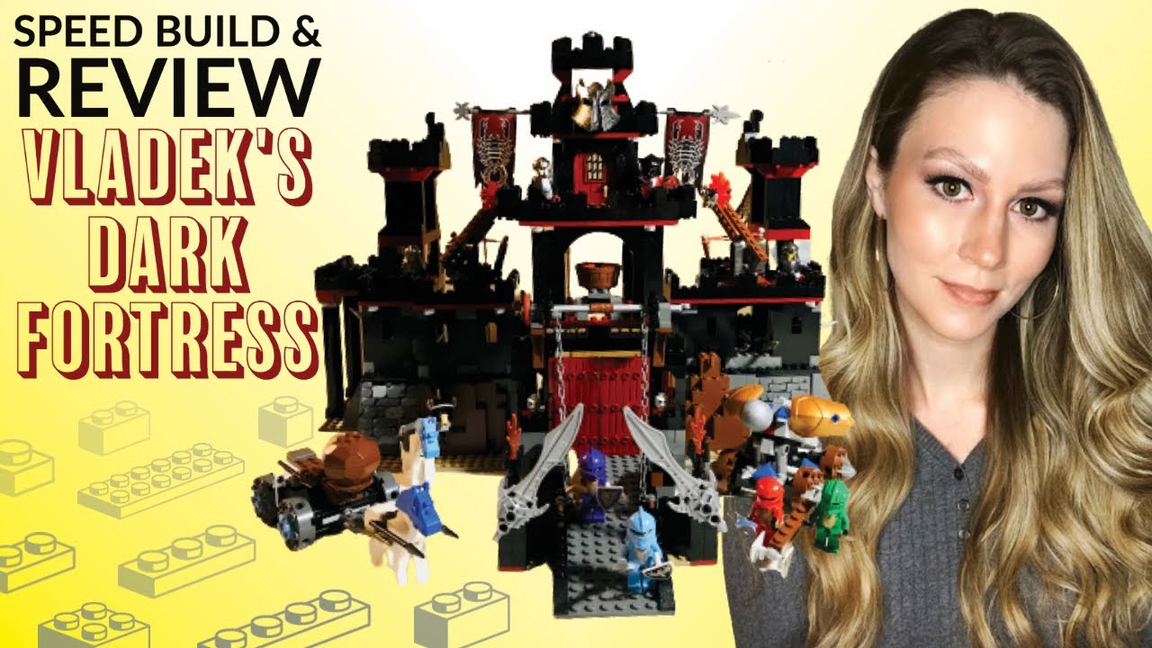 LEGO® Castle Set 8877 Vladek's Dark Fortress Speed Build and Review
