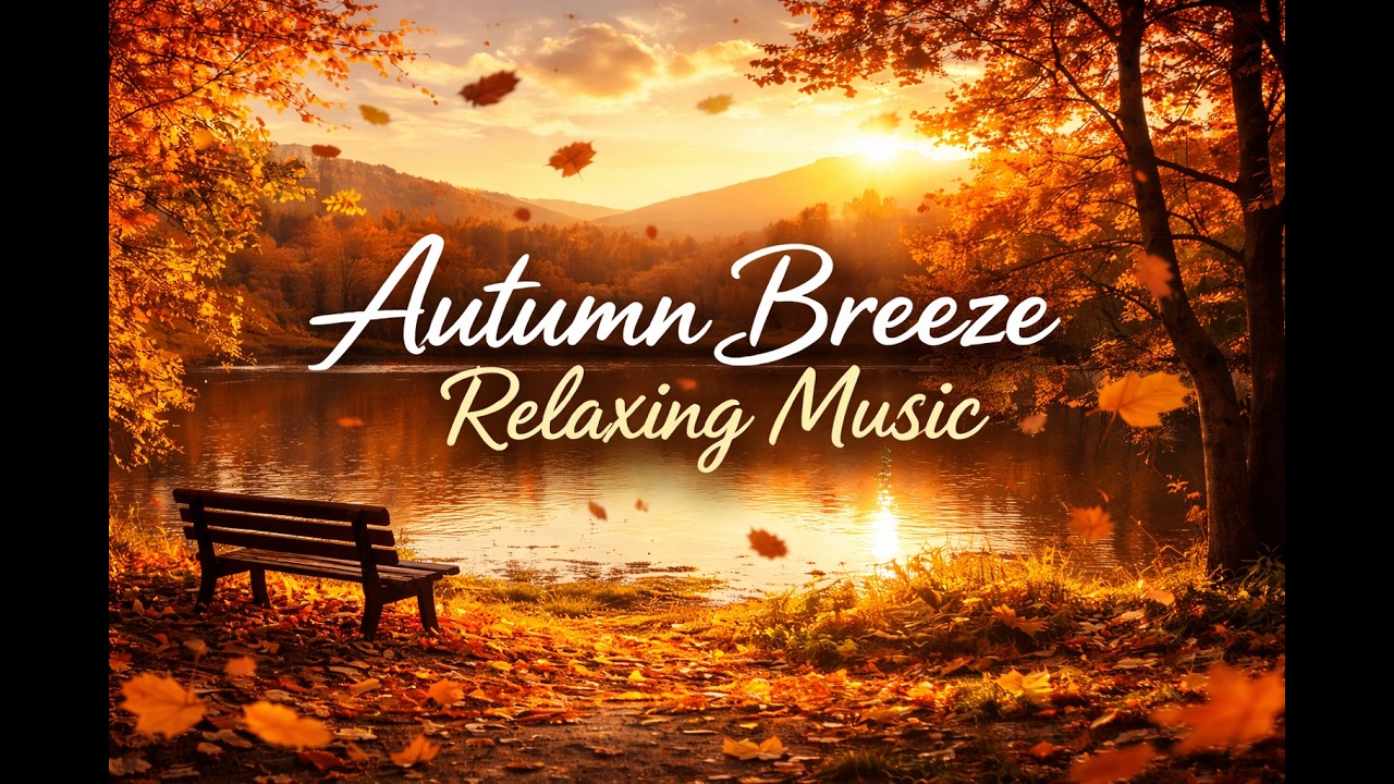 Autumn Breeze Relaxing Music 🍁 Calm Music for Study, Sleep & Relax