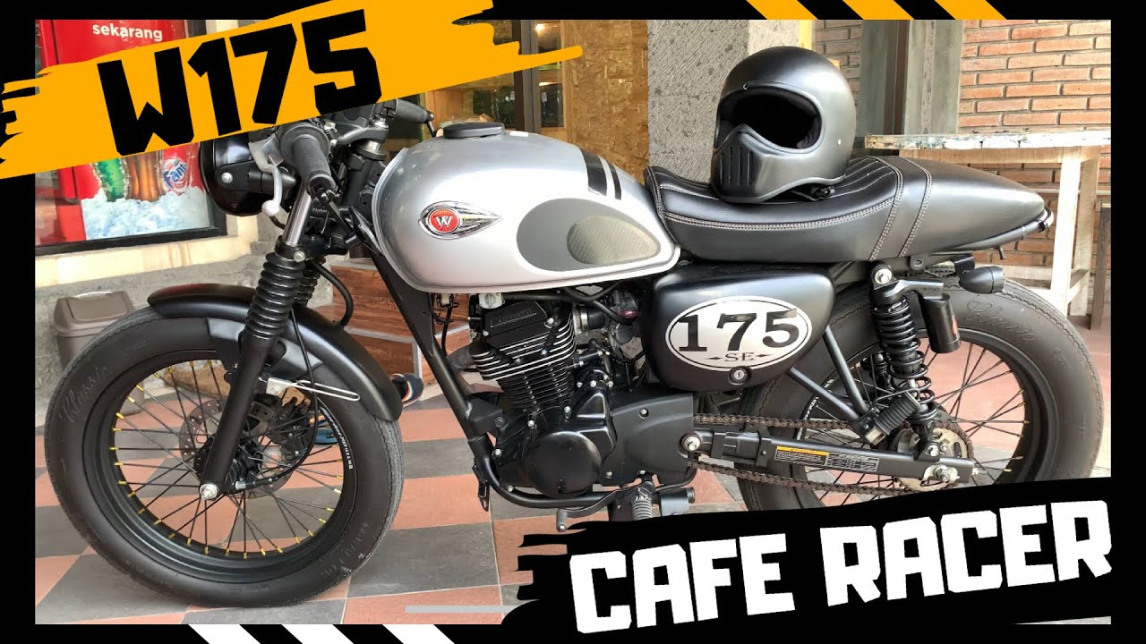 KAWASAKI W175 CUSTOM CAFE RACER - REVIEW