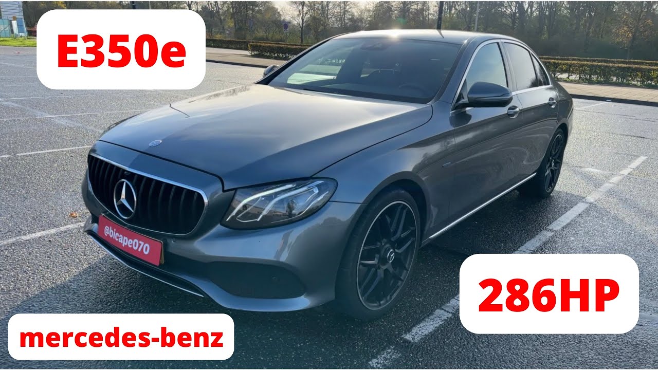 286 HP! | Mercedes-Benz E350e | Test Drive | Highlights? | W213
