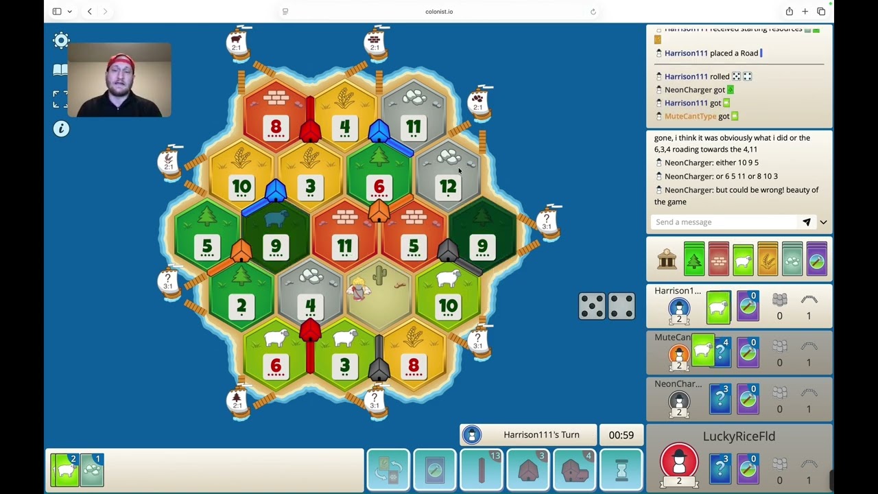 WE ARE BACK!!! RANKED CATAN PLACEMENT GAME