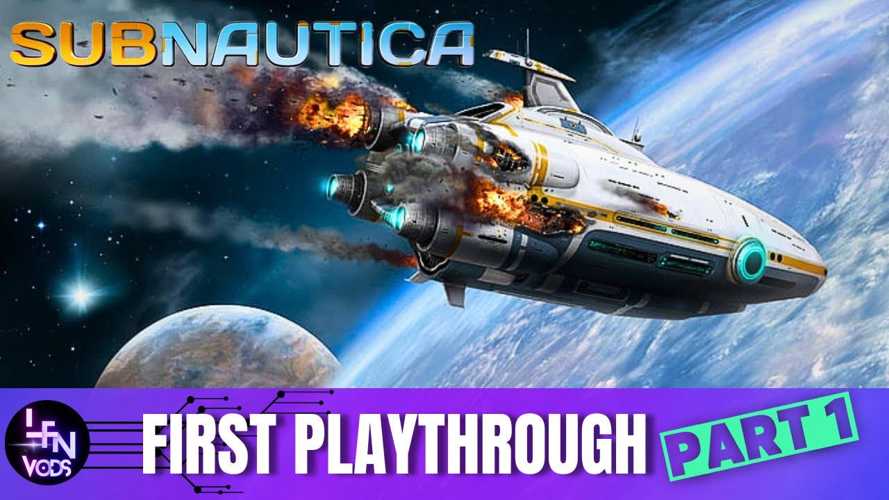 If you can walk away from a landing, it's a good landing | Part 1 | Subnautica [PS4]