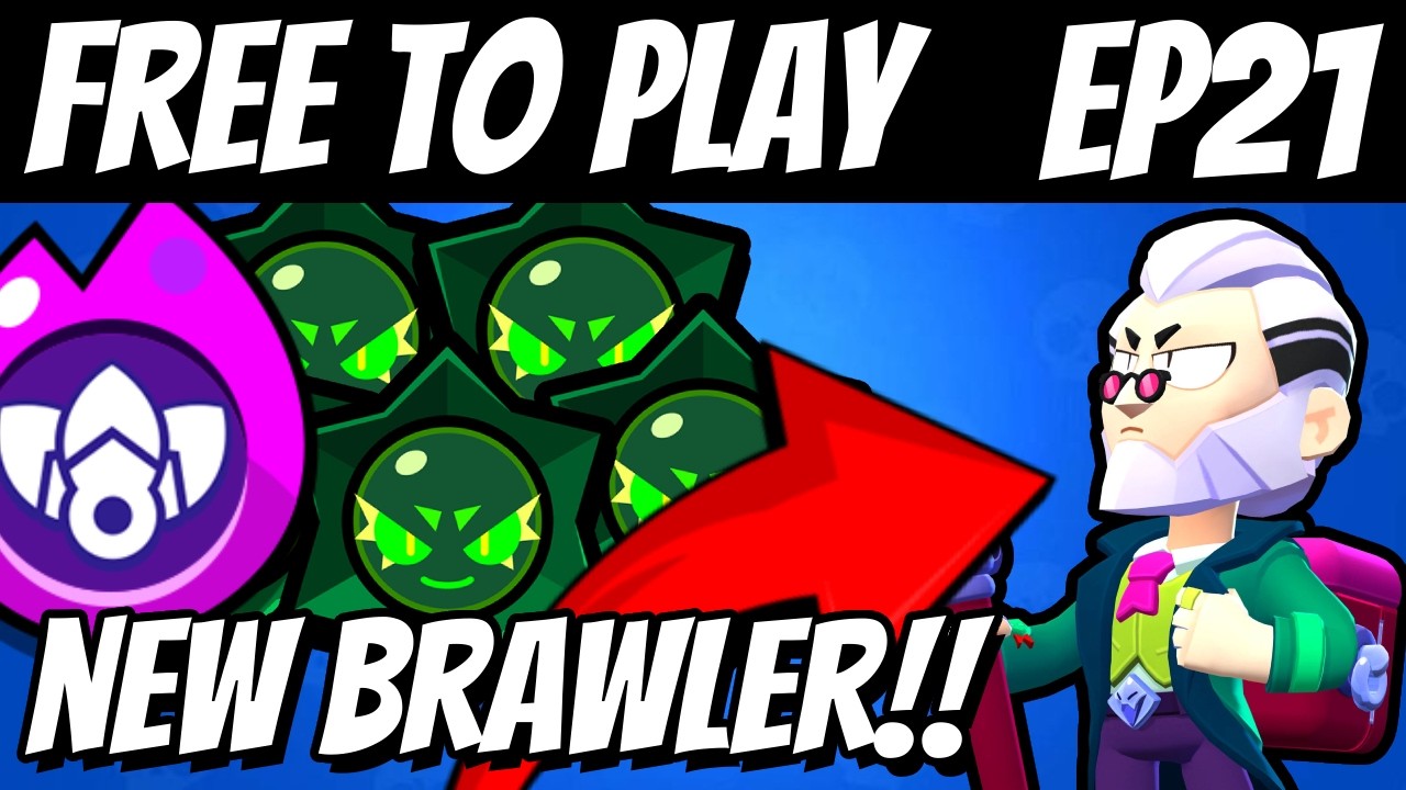 New Unlocks + HUGE Progress | EP21 F2P Challenge | Brawl Stars