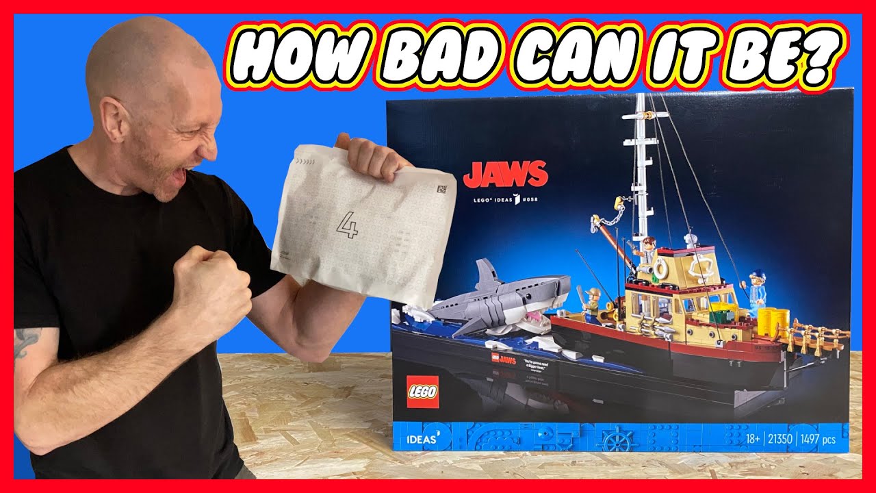 LEGO Jaws Set | Is bag 4 as hard as what people say?