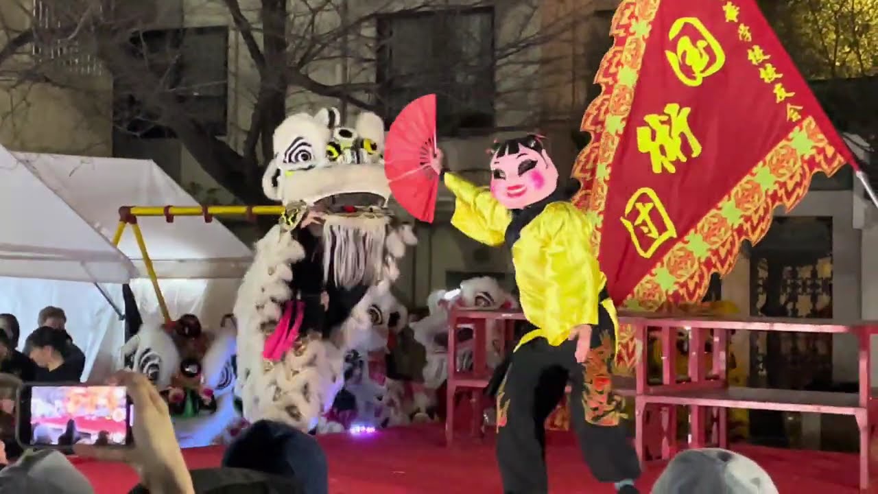 2025年カウントダウン【 舞獅 [中国獅子舞] 】 〜 山下町公園 @ 横浜中華街 〜