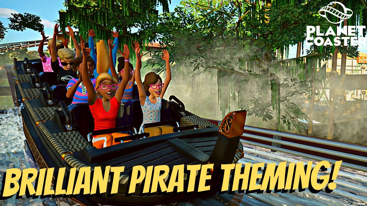 A Pirate Island Park! | Planet Coaster | Park Spotlight