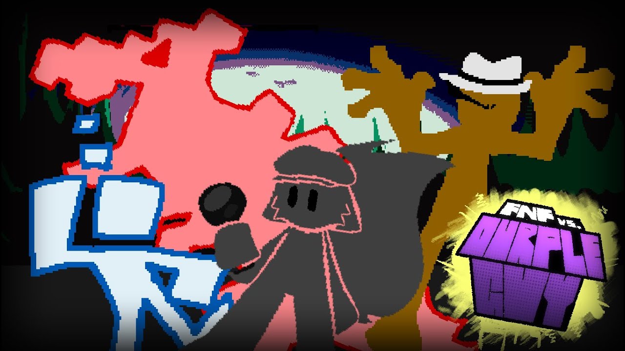 FNF: OURPLE GUY'S SECRET V4 TEASER UPDATE!!!