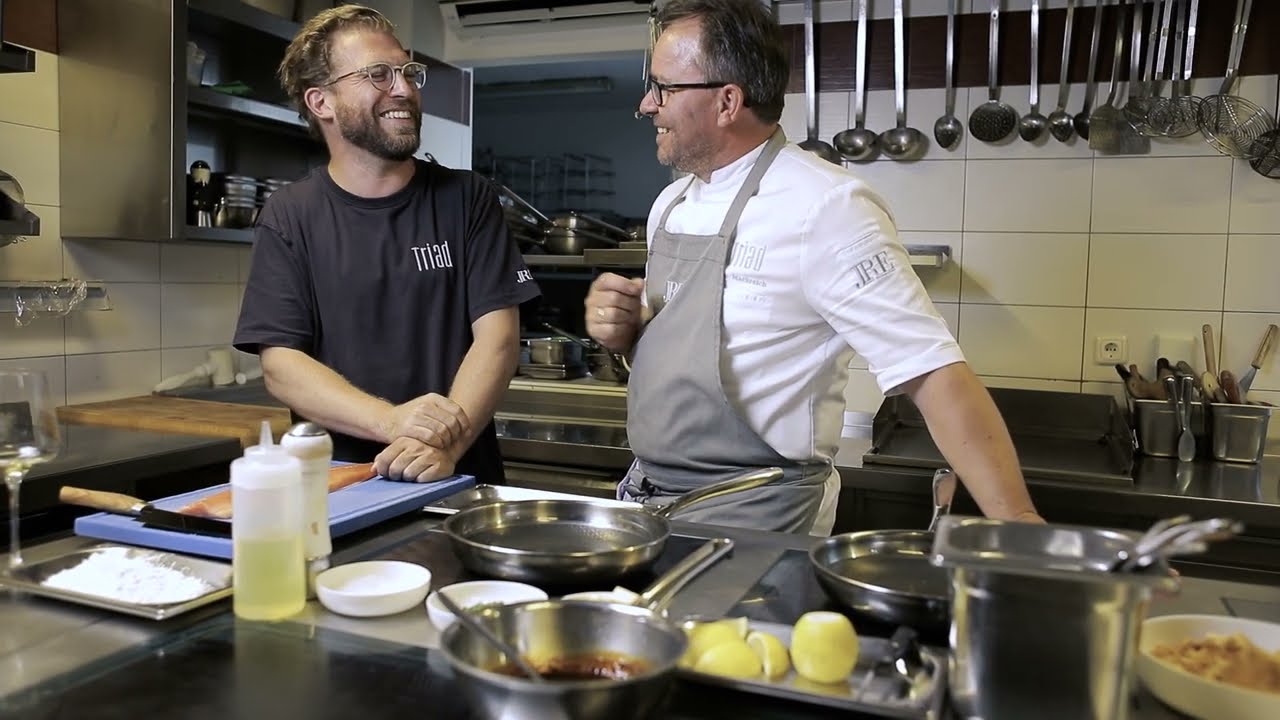 Julian Prégardien und Uwe Machreich in der Küche - Seesaibling à la Meunière - natürlich!