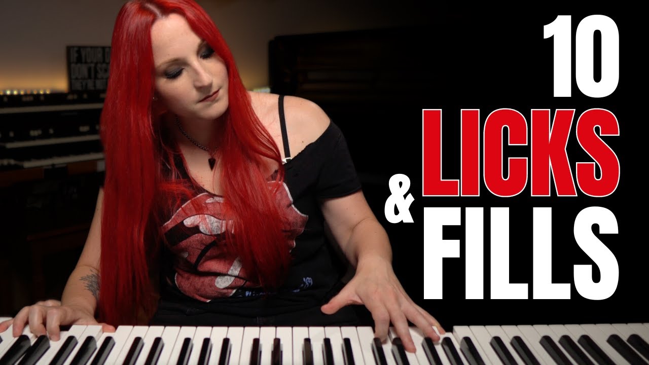 10 BEAUTIFUL Pop Piano Fills & Licks