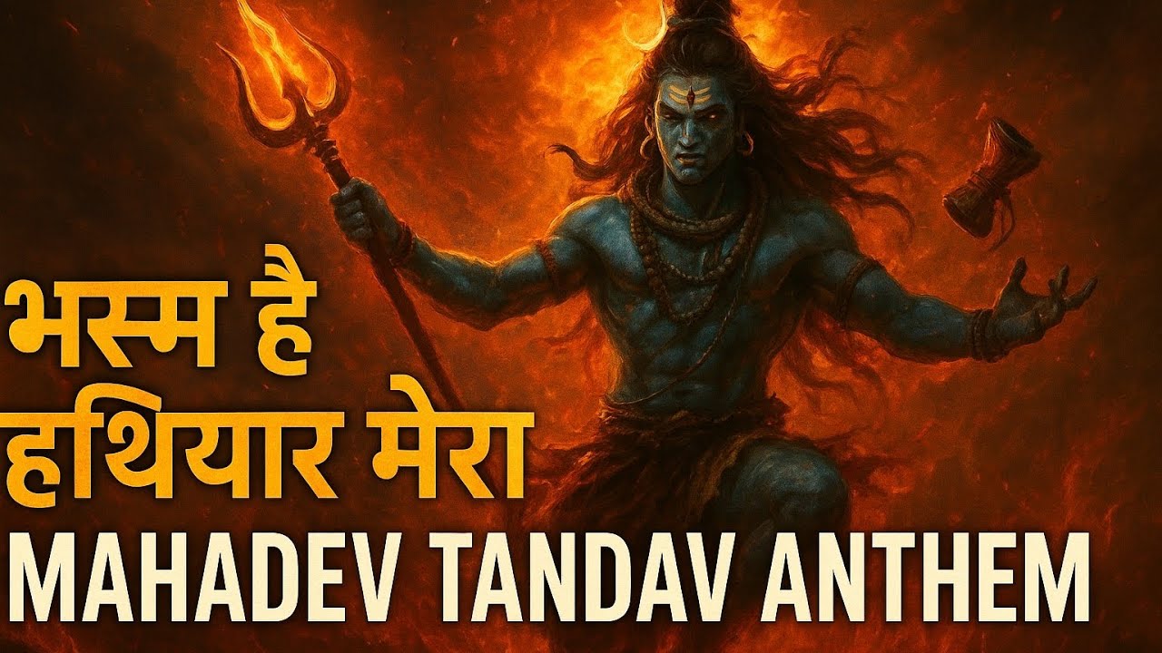 भस्म है हथियार मेरा – MAHADEV TANDAV ANTHEM | Powerful Shiv Tandav Rap Mix | Har Har Mahadev
