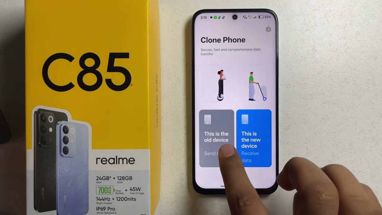 How to Migrate Data from Realme C85/C85 Pro to New Device