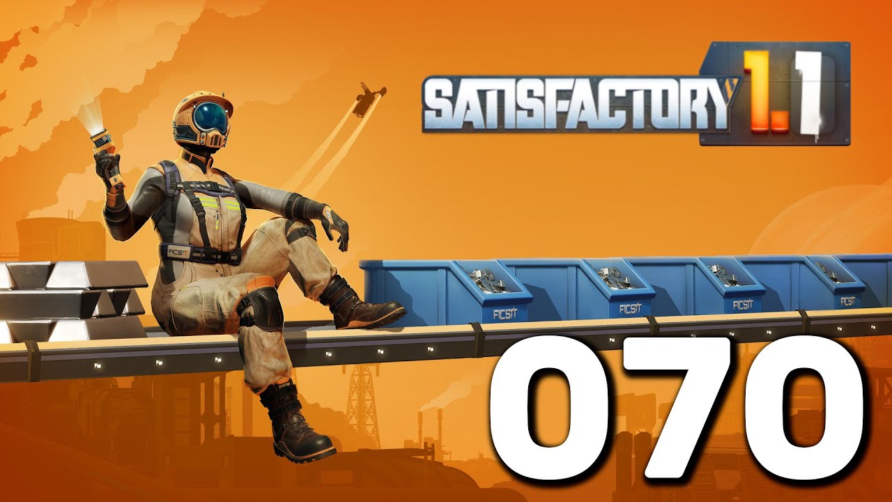 Satisfactory - 070 - HMF Factory - Oil production line