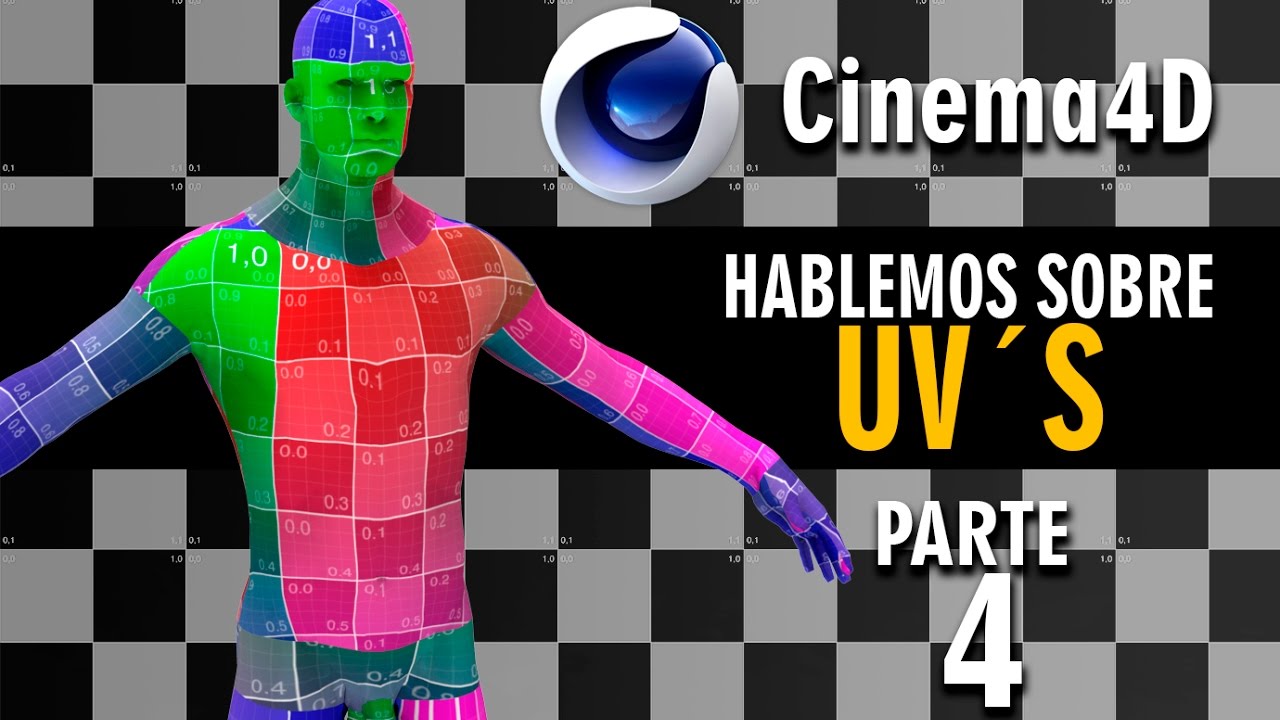 Hablemos sobre UVS ::: Parte 4 - Cinema4D