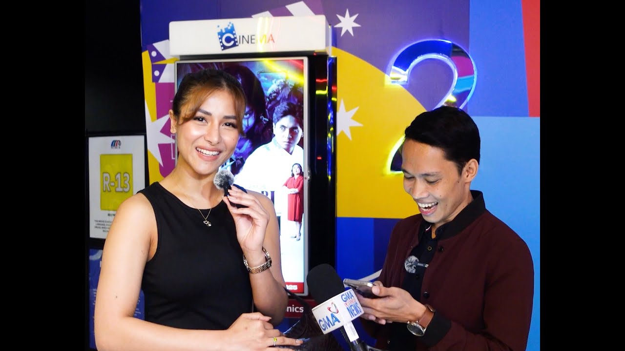 LOOK: Exclusive Cinema Interview with Sanya Lopez during Sanya Warriors' Special Block Screening