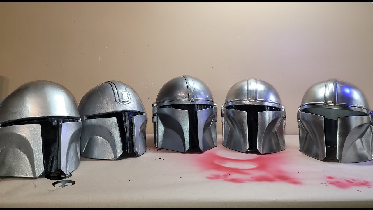 Painting options for Mandalorian Helmets: Show and Tell