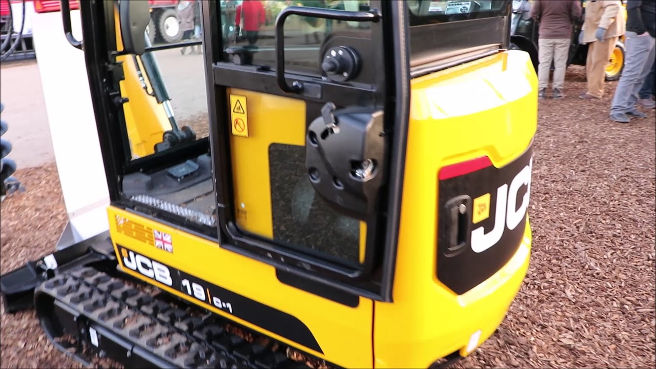 NEW JCB Mini Excavator 19C-1 Close Look