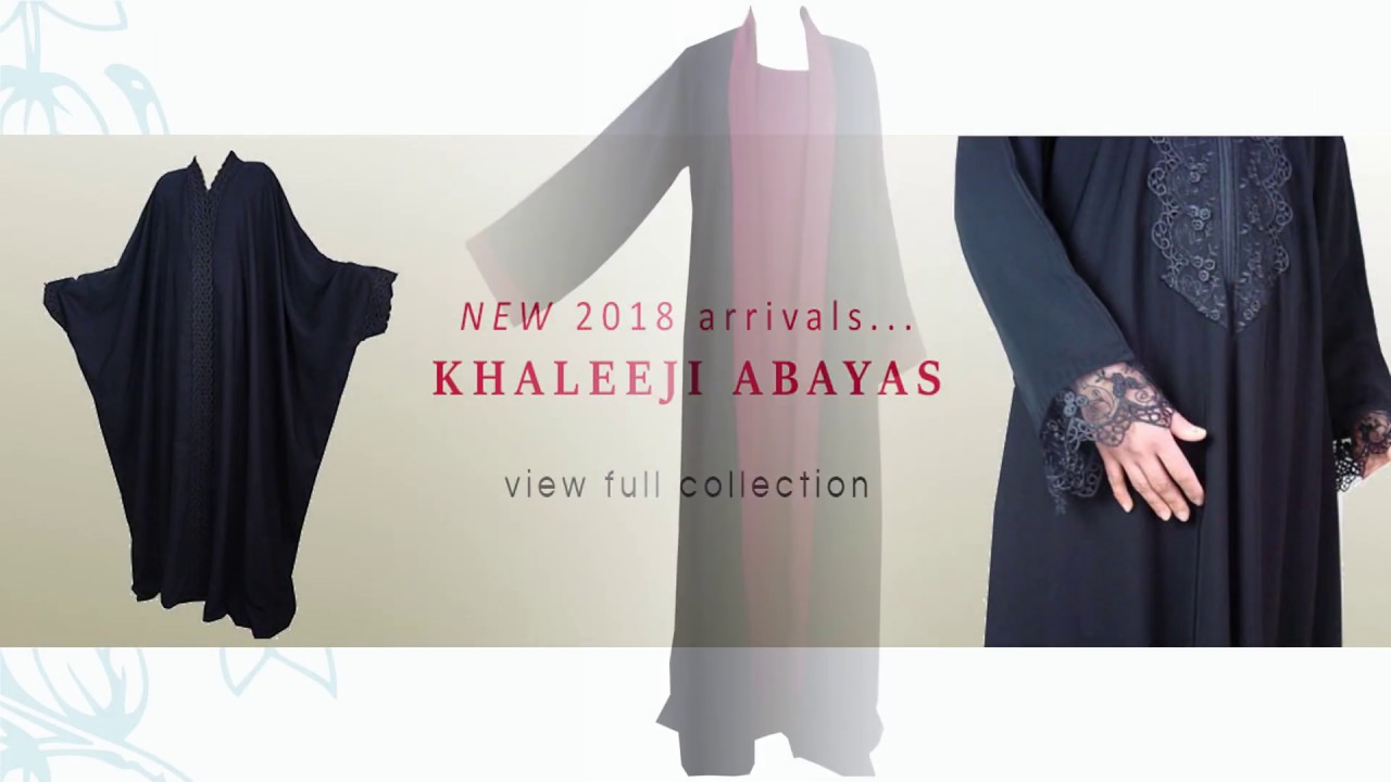 KhaleejiAbaya.com Preview of Current Abayas, Jilbab 2018