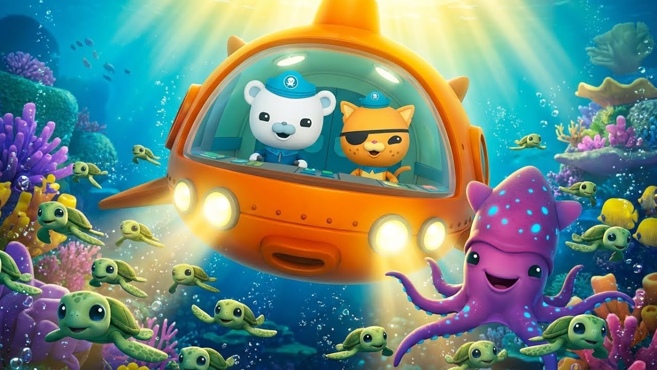 Octonauts Mega Rescue: Sea Turtles, Vampire Squid & Ocean Secrets!