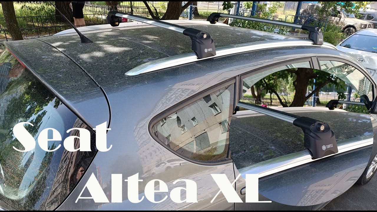 Barras de aluminio para carros  Seat Altea XL
