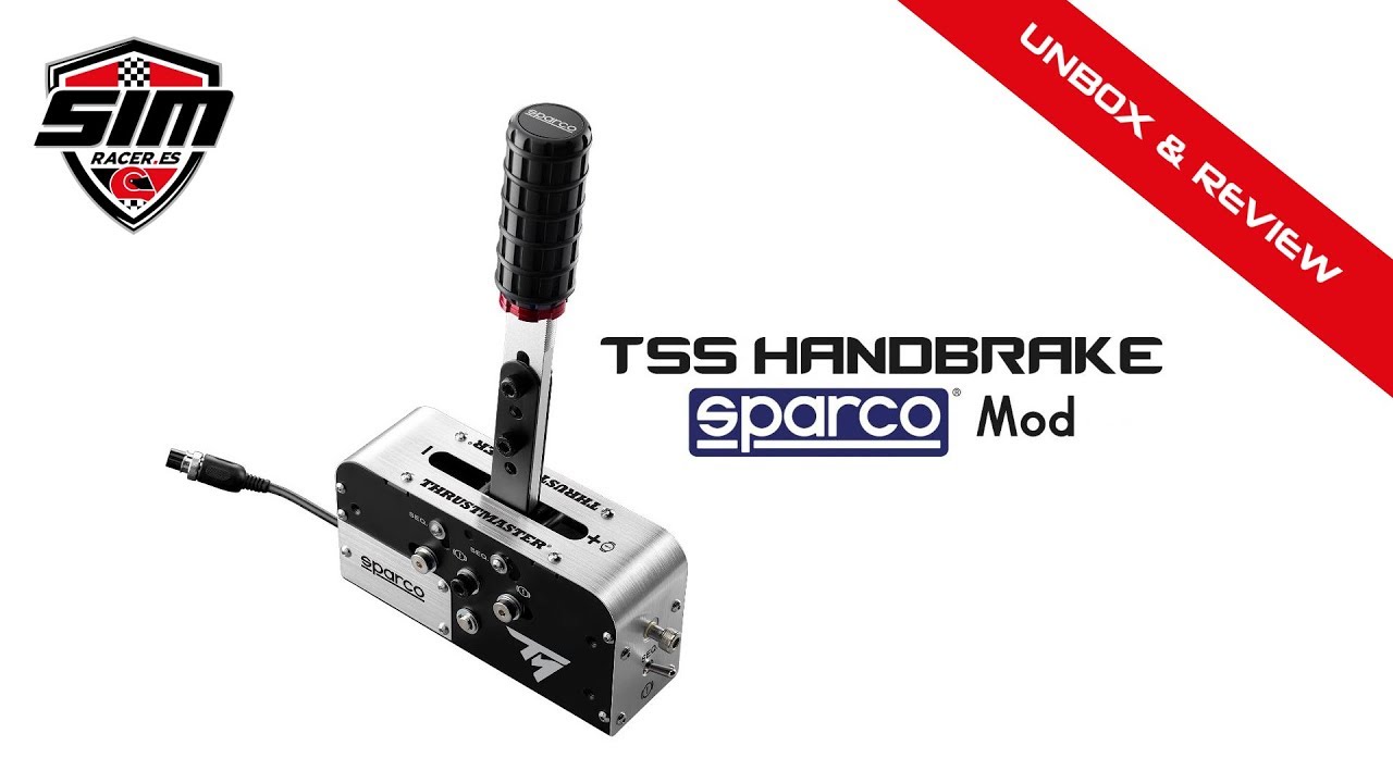 Unbox y Review Thrustmaster TSS Handbrake Sparco MOD
