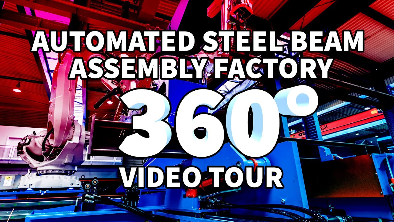 VR 360 Zeman Automated Steel Beam Assembly Factory