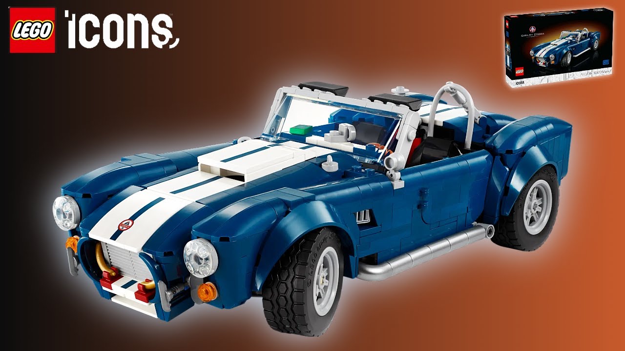 LEGO Icons Shelby Cobra 427 S/C (10357) – Speed Build & Review