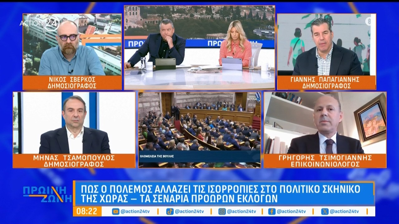 Πώς ο πόλεμος αλλάζει τις ισορροπίες στο πολιτικό σκηνικό της χώρας - Τα σενάρια για πρόωρες εκλογές