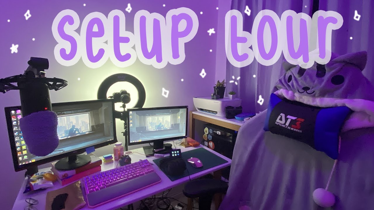 Setup Tour - Tour pelo quartinhos de lives