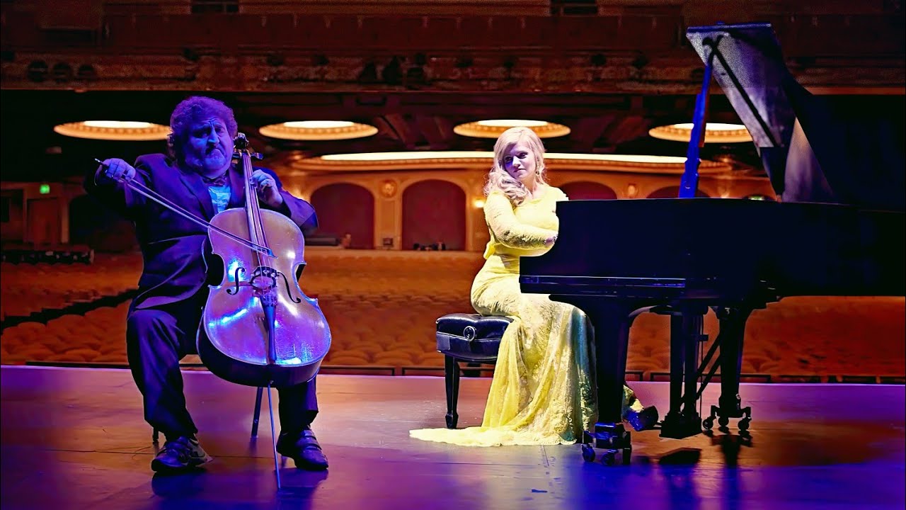 THEME FROM BEAUTY AND THE BEAST - Stunning Piano and Cello Cover |  Ft. Armen Ksajikian
