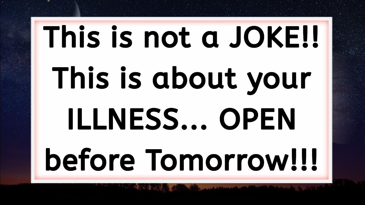 11:11😭Angel is Crying- This is about your ILLNESS,🌈Angel Message Today✝️ @GodsMercy1111