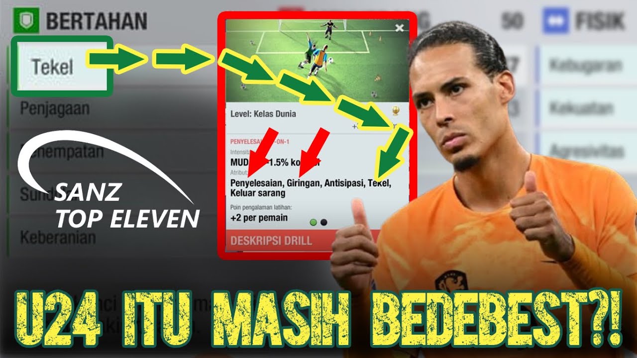 EDAN! PEMAIN U24 ITU MASIH BAGUS DI LATCIL, 💥 JANGAN DIBUANG? - TOP ELEVEN