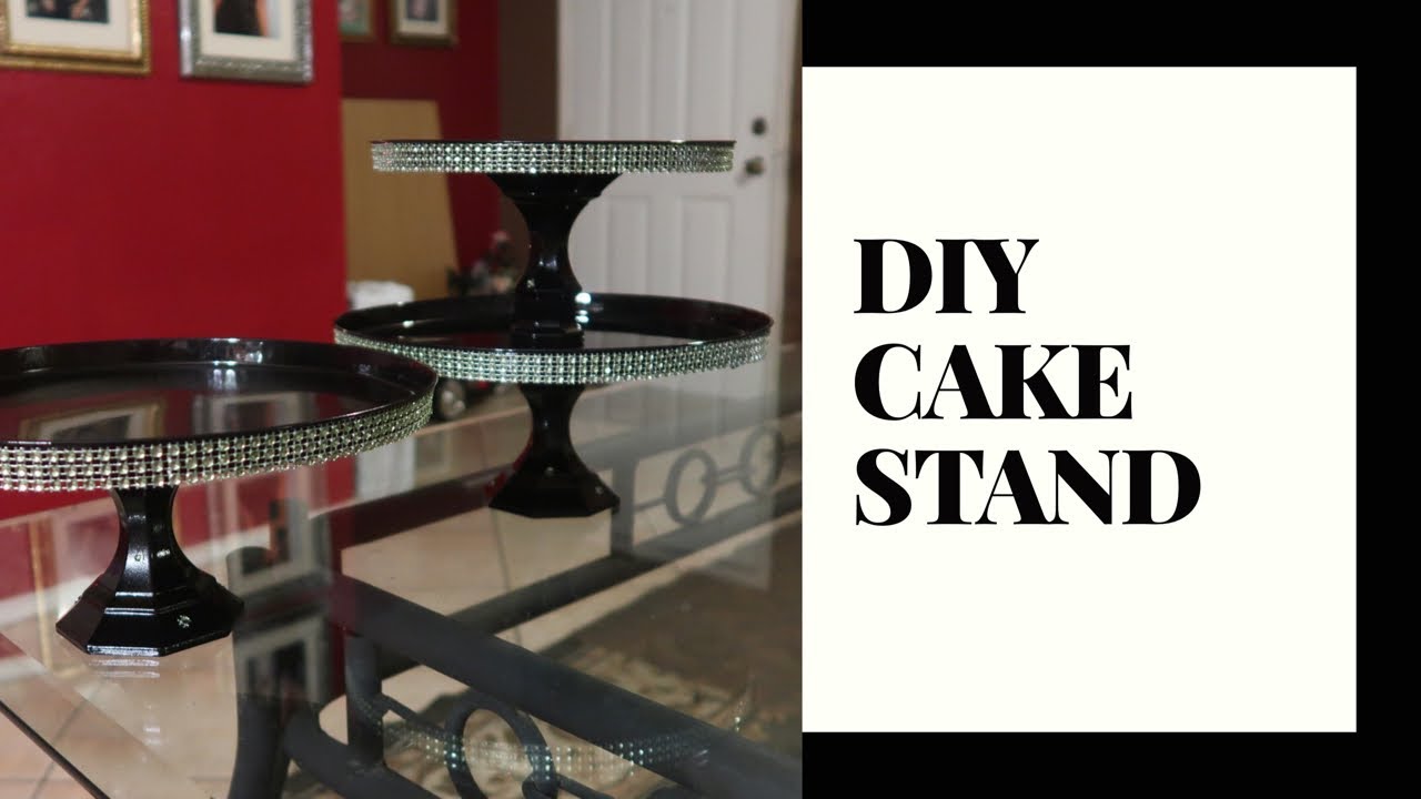 DIY DOLLAR TREE CAKE/CUPCAKE  STAND