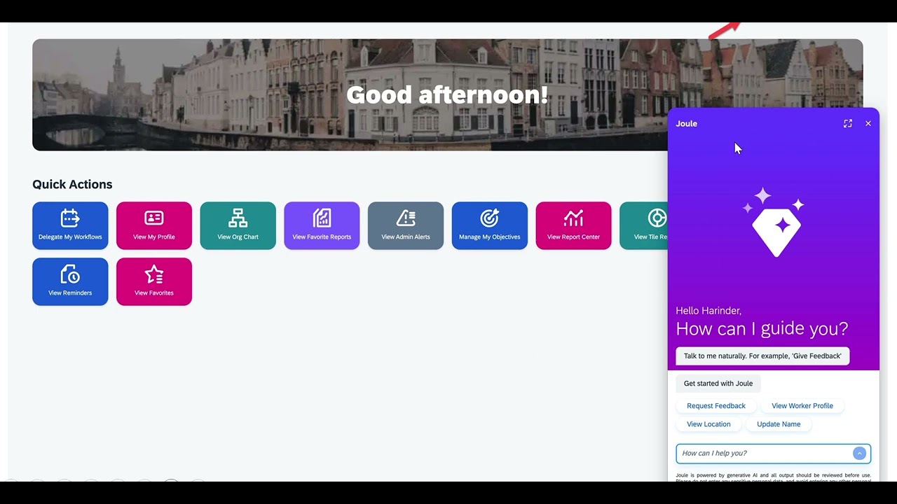 Joule &ndash; Getting Started with Joule and SAP Build WorkZone