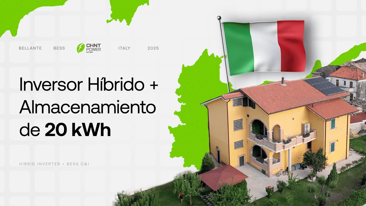Inversor Híbrido con Almacenamiento de Energía