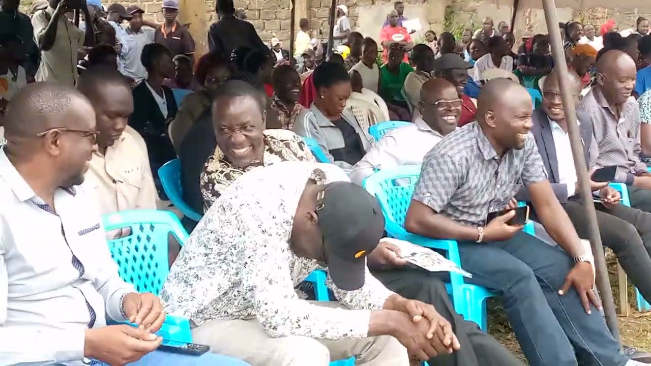 Dini ya Musambwa Mc Eulogizing his Leader the Late Mzee  Watibini at Siritanyi village