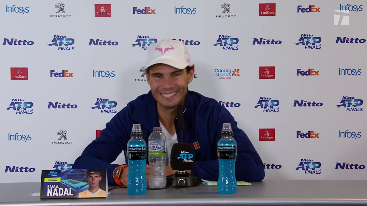 Rafael Nadal Press conference after his match against Medvedev / ATP Finals 2019