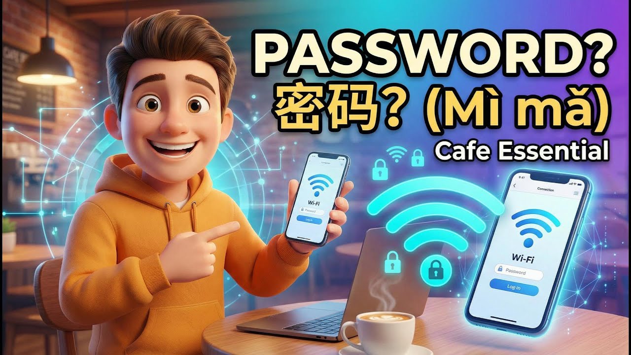 Survive Chinese in China | Ep.10 – Get connected instantly #ChinaTravel #WiFi #DigitalNomad
