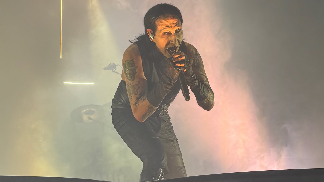 Marilyn Manson Sweet Dreams Wind Creek Event Center 2025 FRONT ROW CENTER STAGE MOSH