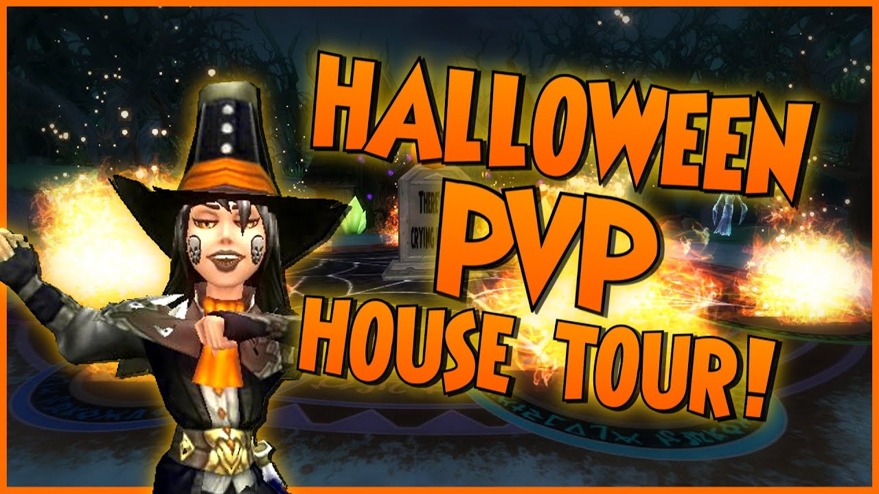 Wizard101 HOUSE TOUR: THE SPOOKIEST HOUSE IN GAME! 🎃