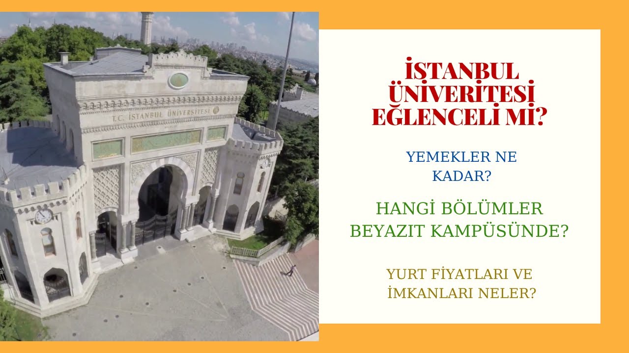 İSTANBUL ÜNİVERSİTESİ'Nİ TERCİH ETMEDEN ÖNCE BİLİNMESİ GEREKEN HER ŞEY! ÖĞRENCİLİK HAYATI NASIL? 📚