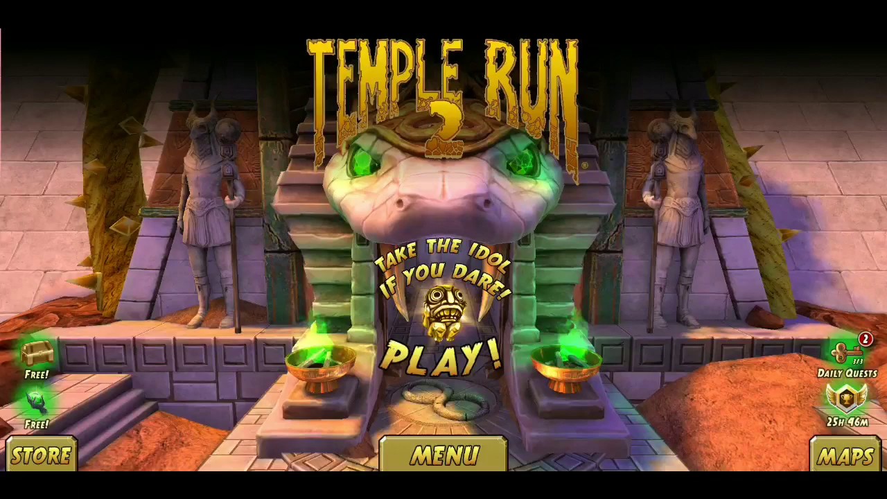 Temple Run 2 SIR MONTAGUE HOLI COINS - SKY SUMMIT MAP