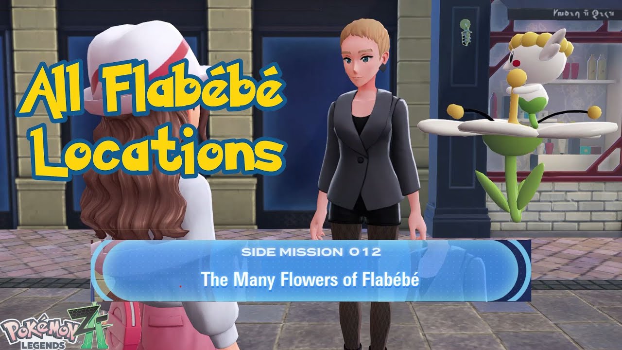 All Five Flab&eacute;b&eacute; Locations (Side Mission 12 Guide) - Pok&eacute;mon Legends Z-A