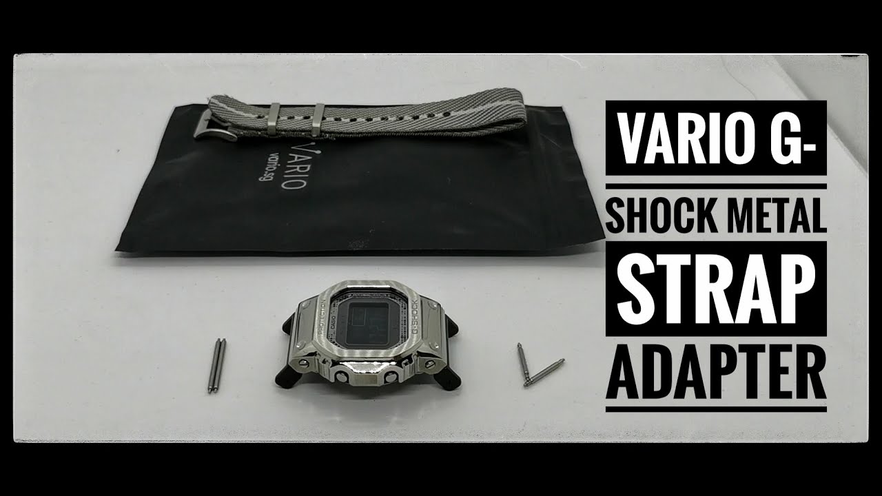 Адаптер для ремешка 22 мм для Casio G-Shock DW5600/GWB5600 от Vario #varioeveryday