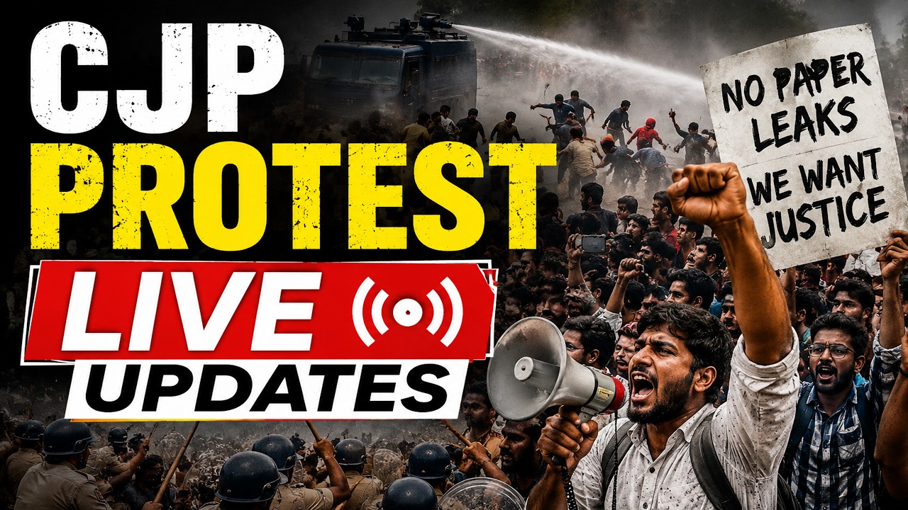 CJP Protest LIVE Updates | Delhi Protest LIVE | Congress Protest LIVE | Sonam Wangchuk Strike
