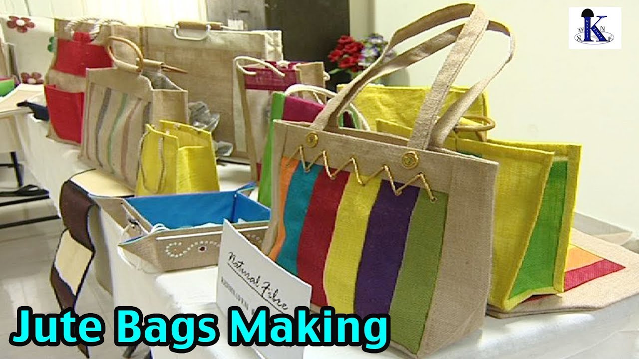 Jute Bags Making - An Income Generating Activity.,