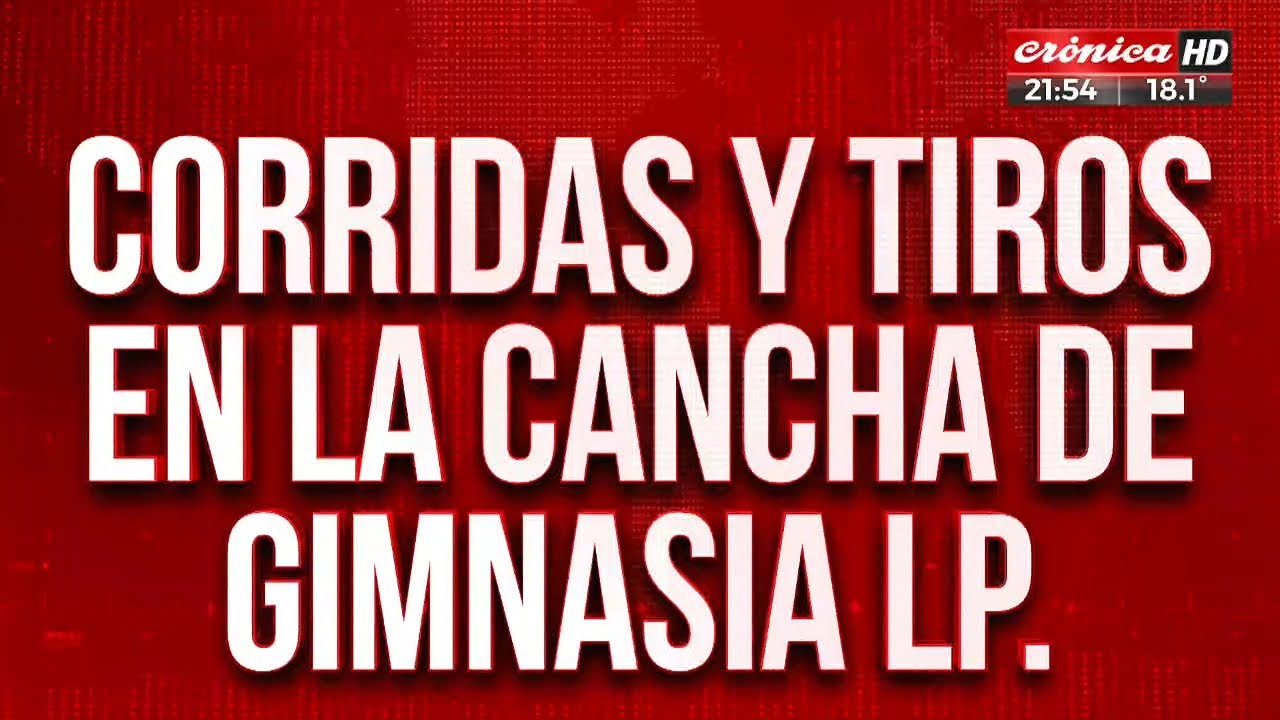 Peleas entre la barra de Gimnasia y la policía: corridas, tiros y heridos