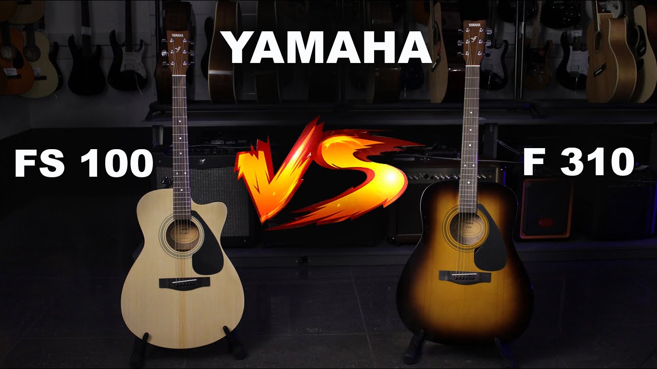 Yamaha FS 100 NAT VS Yamaha F310  - Guitar Battle #23