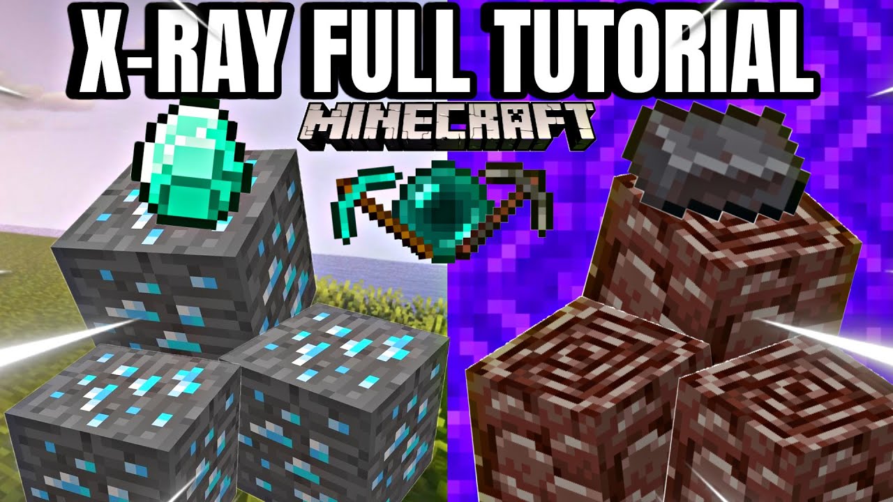 Как получить X Ray в Minecraft Bedrock и Java 2025 &mdash; бесплатный урок по текстур-паку